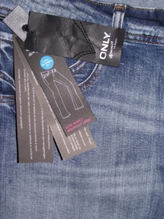 Only Damen Jeans "Auto Low" blau